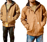 CARHARTT LOOSE FIT WASHED DUCK INSULATED ACTIVE JAC