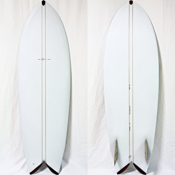 Jed Done Surfboards 5'6 Keel Fin Fish(USED)