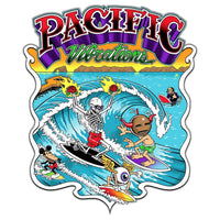Pacific Vibrations Sticker